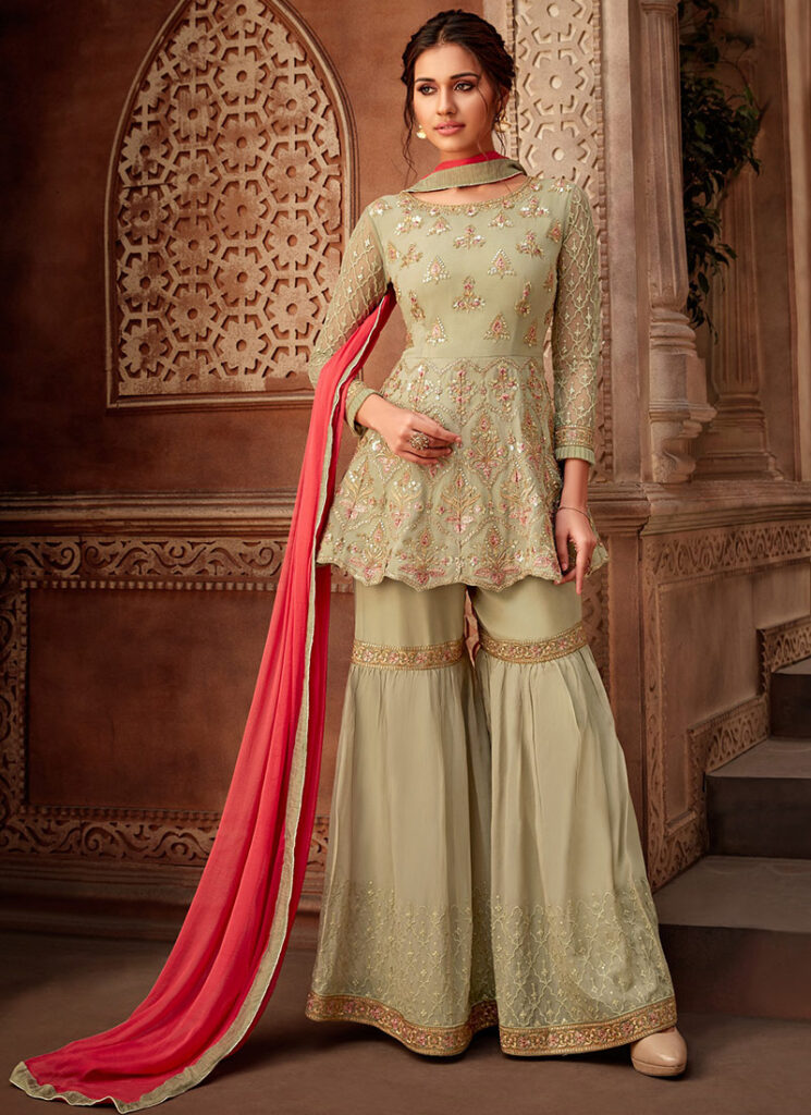 Sharara Salwar Suit