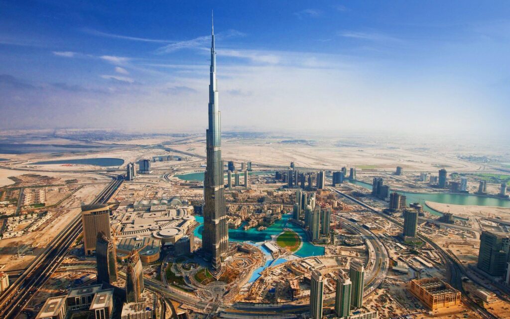 Landscape With Dubai's Climate