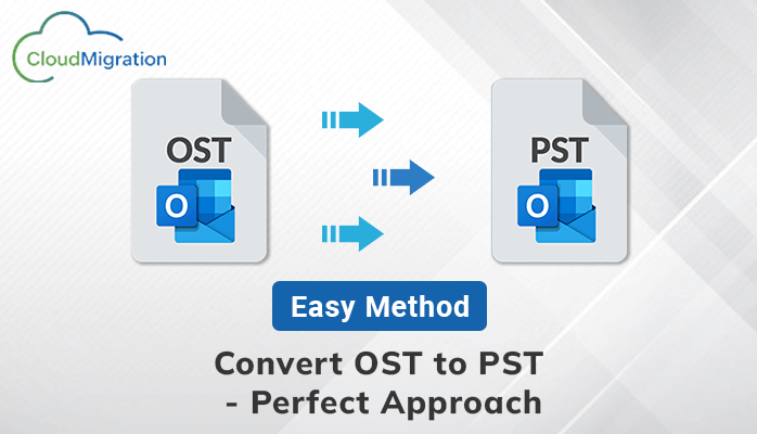 Easy Method to Convert OST to PST- Perfect Approach