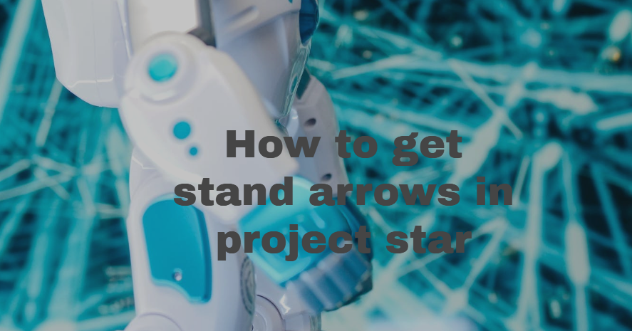 How to get stand arrows in project star