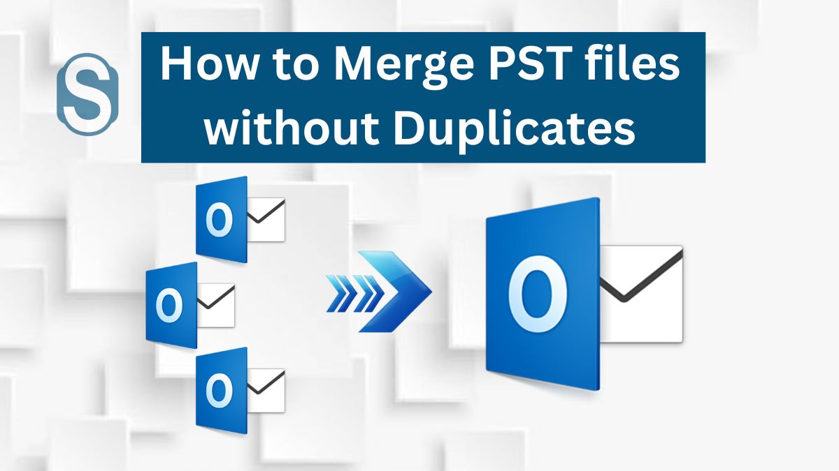 Merge PST files without duplicates
